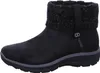 Skechers Slip-Ins Relaxed Fit  Enkellaarsjes Plat - Zwart - Voir les images du produit 19