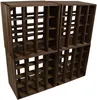 4er Set Weinregal 16er dunkel Abstellregal Weingestell Produktbild-Vorschau 8