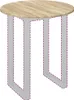 Plateau de table vidaXL, diamètre 60 cm, épaisseur 1,5 cm, Voir les images du produit 3