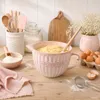 Ciotola da pasticceria Rosa, capacità 1,9L, con manico e Anteprima dell’immagine prodotto 2