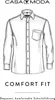 CASAMODA Herren Businesshemd Langarm Kent Comfort-Fit Produktbild-Vorschau 8