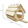 Vogelhaus zum Aufhängen Selbsmontage Bemalung Produktbild-Vorschau 2