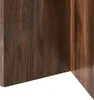 BELIANI Esstisch Dunkelbraun Holzoptik MDF ø 120 cm Rund Produktbild-Vorschau 6