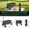 Elektrokarre Bollerwagen Akku 280L 120KG mit 50W Produktbild-Vorschau 8