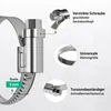Set 2x Schlauchschellen Rohrschellen 32-50mmØ Bandbreite 9 Produktbild-Vorschau 3