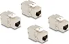 Delock Keystone Modul RJ45 Buchse Cat.6A STP 4 Stück Produktbild-Vorschau 1