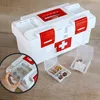HMF Erste Hilfe Kasten, Medizinbox leer für Sport, Betrieb Produktbild-Vorschau 6