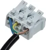 Lüsterklemme 3-polig mit Hebel 0,75-2,5mm² max. 16A Produktbild-Vorschau 3