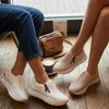 topschuhe24 3223 Damen Plateau Sneaker Glitzer Keil Produktbild-Vorschau 3