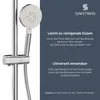 SANTRAS® Handbrause in Chrom - fünffach verstellbarer Produktbild-Vorschau 4