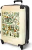 NoBoringSuitcases.com® Großer Koffer - Blumen - Rosen - Produktbild-Vorschau 2
