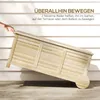 Outsunny Auflagenbox 185 L Stauraum Wasserdicht Gartenbox Produktbild-Vorschau 5