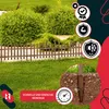 KOTARBAU® Gartenzaun aus Holz 60cm Beeteinfassung Produktbild-Vorschau 8