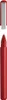 A close-up, studio shot of a red pen with a silver cap. Produktbild-Vorschau