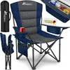 TRESKO® Campingstuhl Faltbar bis 200kg | Faltstuhl mit Produktbild-Vorschau 1
