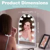 VANITII Miroir de maquillage bombé 30cm x 41 cm avec Voir les images du produit 5