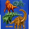Spreadshirt T-Rex World Triceratops Und Freunde Kinder Produktbild-Vorschau 2