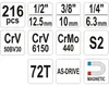 Yato YT-38841, Steckschlüssel-Satz, 1/2", Produktbild-Vorschau 6
