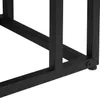 Close-up of the black metal legs of a table. Náhľad obrázku produktu