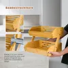 AdelDream Bambus-Obstkorb 2-stöckiger Servierkorb Produktbild-Vorschau 4