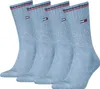 A pack of four light blue Tommy Hilfiger socks. Produktbild-Vorschau