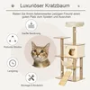 Reposoir et griffoir pour chat D30-367, en bois, avec Voir les images du produit 3