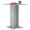 vidaXL Tavolo da bistrot grigio Sonoma 60x60x75 cm Anteprima dell’immagine prodotto 8