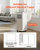 VEVOR Mobile Klimaanlage 9000 BTU 2,6 kW mit Produktbild-Vorschau 3