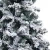 vidaXL Sztuczna choinka ze śniegiem zielona 180 cm PVC Podgląd zdjęcia produktu 3