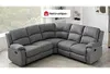 Ecksofa mit Relaxfunktion, gepolstert, hellgrau - RIETI Produktbild-Vorschau 9
