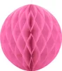 Boule en nid d'abeille rose 40 cm Voir les images du produit 2