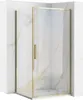Cabine Doccia Rea Hugo Brush Gold 100X100 Anteprima dell’immagine prodotto 9