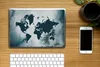 MuchoWow® Laptop Aufkleber Sticker Cover Weltkarte - Farbe Produktbild-Vorschau 2