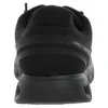 The back view of a black sneaker. Produktbild-Vorschau