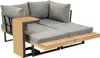 greemotion Gartenlounge-Set Lana Lounge-Set Beige-Holz / Produktbild-Vorschau 6