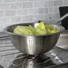 com-four®: Colador doble para la cocina, fabricado en acero Vista previa de la imagen del producto 2