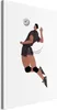 Italienischer Leinwand Leinwandbild - Volleyball Player on Produktbild-Vorschau 1