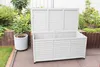 Kissenbox 132x66x61 cm Weiß Vintage Tannenholz Stahl Produktbild-Vorschau 6