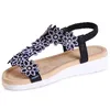 topschuhe24 2394 Damen Keil Sandalen Glitzer Sandaletten Produktbild-Vorschau 2