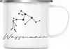 Trendation - Wassermann Sternzeichen Emaille Tasse Geschenk Produktbild-Vorschau 1