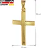 trendor 75095 Kreuz-Anhänger Gold 750 (18 Karat) 32 x 17 mm 4 Produktbild-Vorschau