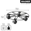 WAGNER Pflanzenroller BLACK STAR Ø 30 x 6,5 cm, innen & Produktbild-Vorschau 2