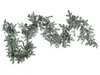 BELIANI Weihnachtsgirlande Weiß Kunststoff 180 cm mit LED Produktbild-Vorschau 5