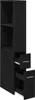 vidaXL Badezimmermöbel-Set Schwarz Eichen-Optik 22 x 41 x Produktbild-Vorschau 5