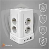 Reagle Steckdosenturm 8-fach & 6 USB (3x USB-C), 3m Kabel, Produktbild-Vorschau 7