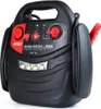 A black and red jump starter device with various buttons and indicator lights, shown against a white background. Podgląd zdjęcia produktu