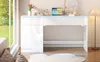 Bureau 120x50, met LED-verlichting, 2 lades, 1 deur, modern Productafbeelding-voorbeeld 18