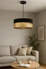 KAR-LIGHTING Pendelleuchte 1-flammig Schwarz‑Gold Metall Produktbild-Vorschau 6
