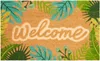 BRUBAKER 3D Fußmatte Welcome mit Blättern - 45x75 cm Kokos Produktbild-Vorschau 8