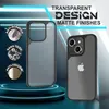 Hülle für iPhone 14 - Carbon Look Case Halb-Transparent Produktbild-Vorschau 3